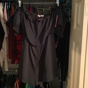 Shoe Dazzle Black Romper NWT- Size: Large